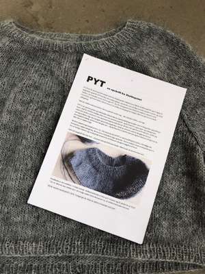 PYT strikkeopskrift - kom godt i gang 